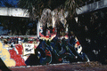 Graffiti in the abandoned Bethlehem Baptist Church building - Sarasota, Florida.