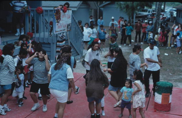 Dancers enjoy the Cinco de Mayo fiesta - Immokalee, Florida