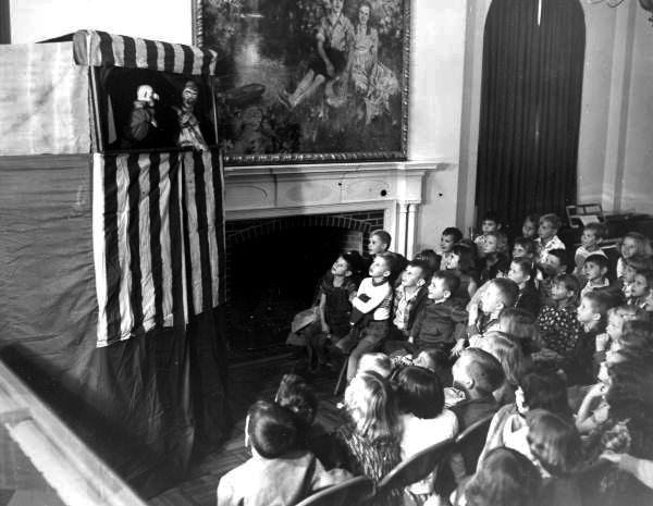 Punch and Judy Show at the Florida Folk Festival- White Springs, Florida