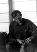 George Rowland working with a net- Tampa, Florida