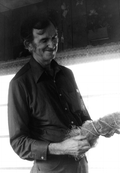 George Rowland working with a net- Tampa, Florida