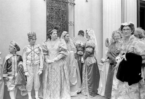 "Royal family" of the St. Augustine Easter Festival - Saint Augustine, Florida