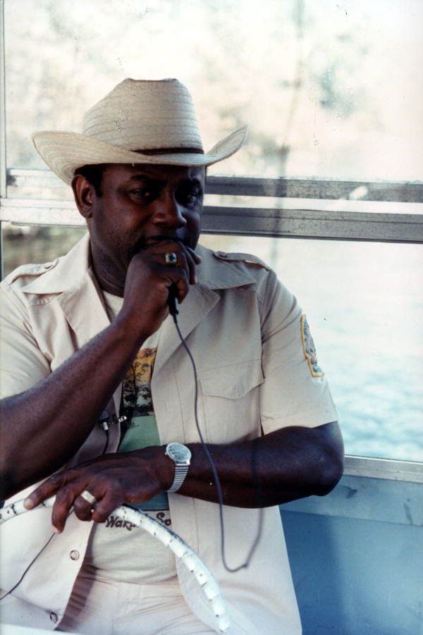 Tour boat guide Wilbert Gavin - Wakulla Springs, Florida