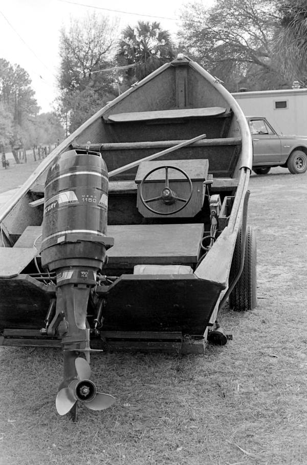 Eddie Oxendine's boat built by Myron Warr - Georgetown, Florida.