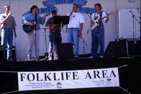 Bethel Gospel Quartet performs at the Taste of the Town Festival - Fort Myers, Florida.