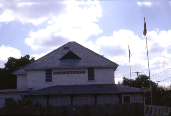 Club Prometheas building - Tarpon Springs, Florida.