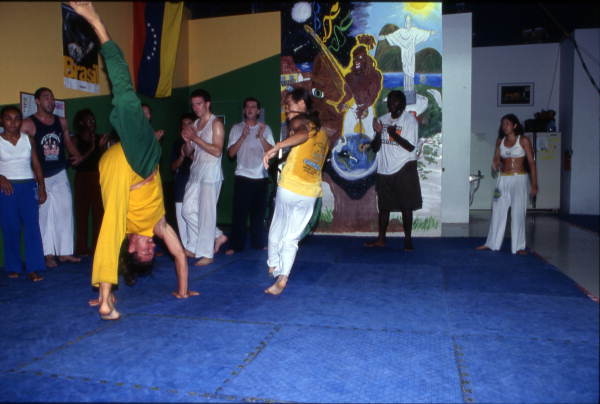 Capoeira dancers - Orlando, Florida.