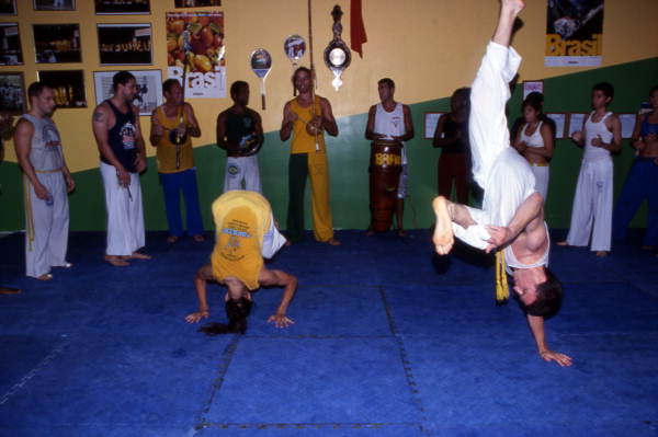 Capoeira dancers at a dance school - Orlando, Florida.