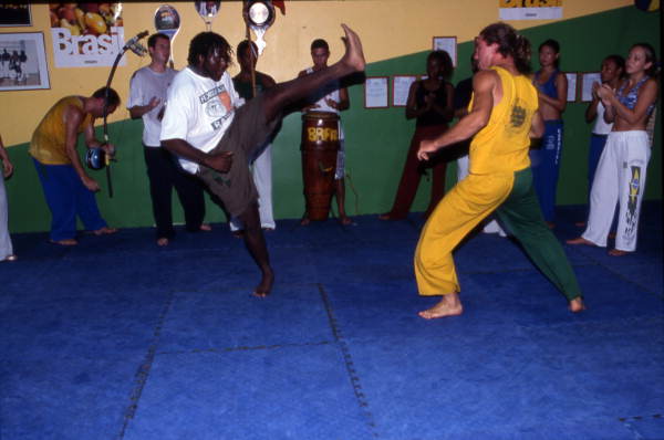 Capoeira dancers at a dance school - Orlando, Florida.