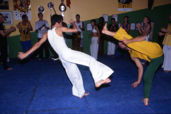 Capoeira dancers at a dance school - Orlando, Florida.
