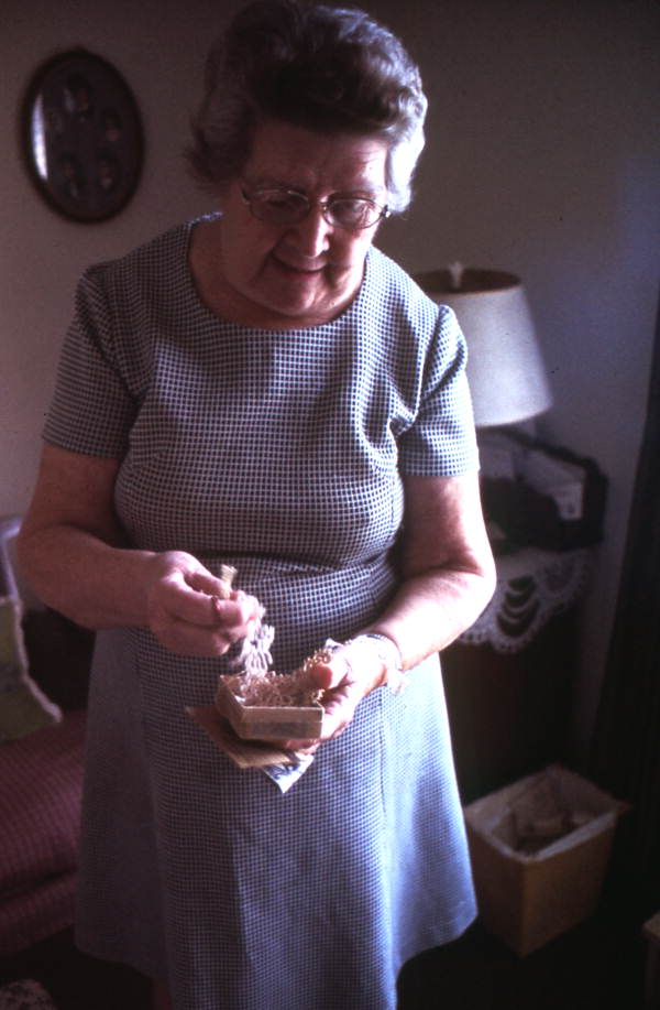 Mildred Rivers tatting- Lake Butler, Florida