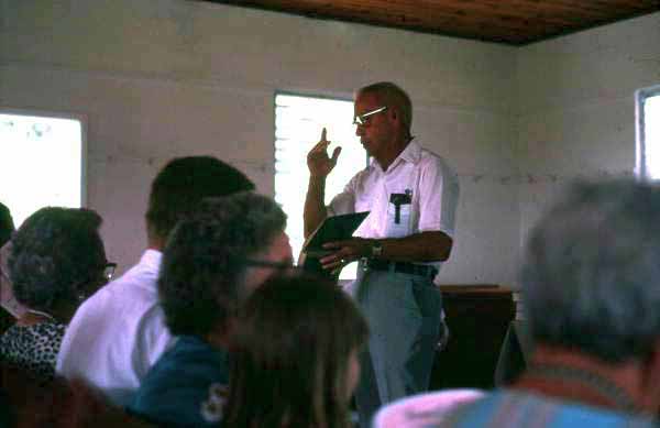 Sacred Harp singing at the Bethlehem Primitive Baptist Church - Old Chicora, Florida