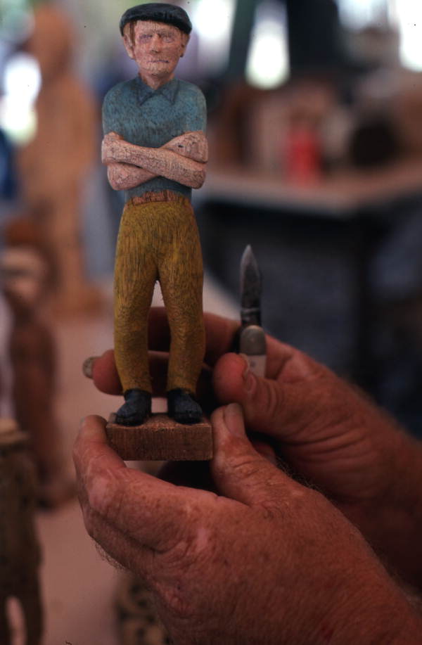 Wood sculpture by J.T. Albert- Tampa, Florida
