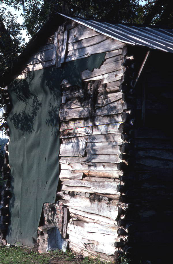 Tobacco barn on Winfield Road : Columbia County, Florida.