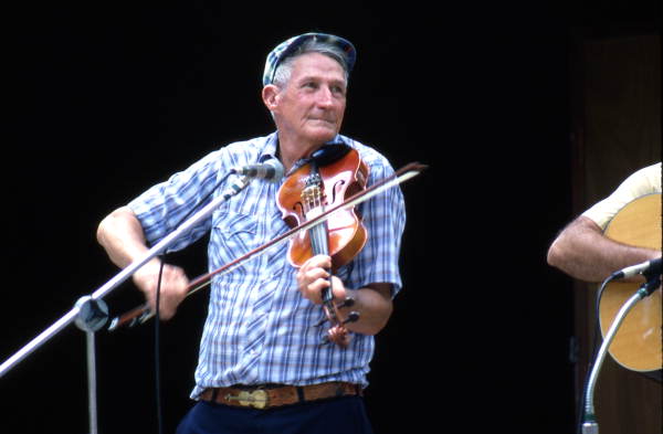 Uncle Dave and the Dixie Jubilees performing - White Springs, Florida