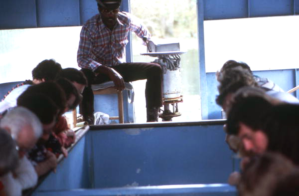 Tour boat guided by Hawk Jackson - Wakulla Springs, Florida