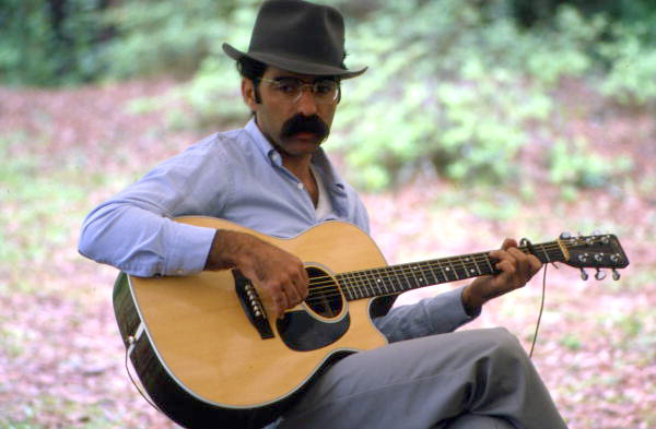 Roy Book Binder playing guitar - White Springs, Florida.
