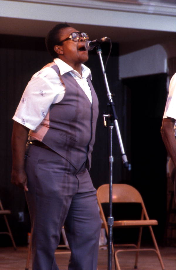 Dixie Jubilees performing gospel music - White Springs, Florida