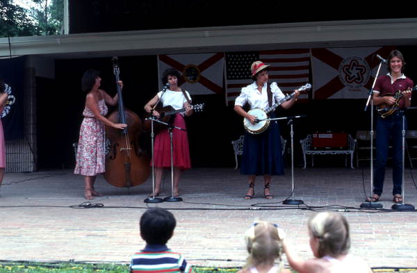 Grass With Class playing folk songs - White Springs, Florida
