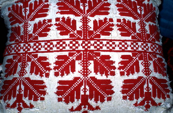 Hungarian embroidery made by Margaret Horvath - Daytona Beach, Florida