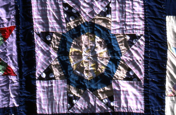 Star quilt made by Betsy Webb - White Springs, Florida