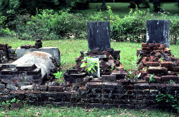 Graves at an old cemetery - Madison, Florida