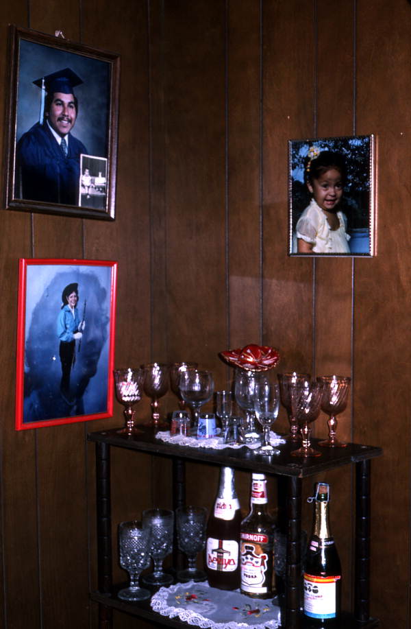 Family photos at the house of Maria Castillos - Pierson, Florida.