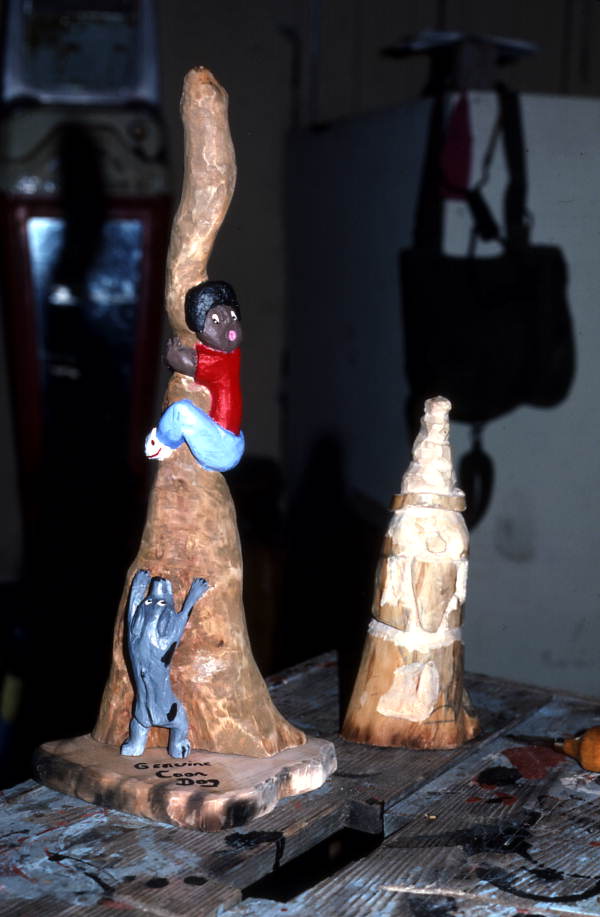 Wood-carving made by Susie Yohn - Orangedale, Florida