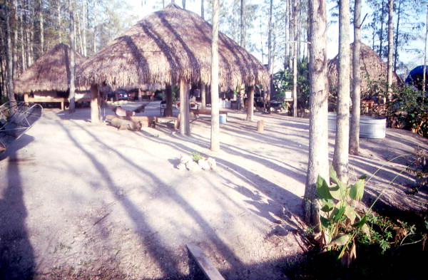 James Billie's camp - Big Cypress Reservation, Florida