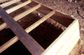Keelson from oyster skiff being built by Bobby Shiver - Eastpoint, Florida