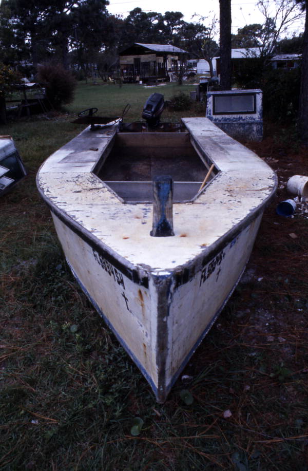Oyster skiff owned by Frank Segree, Jr. - Eastpoint, Florida