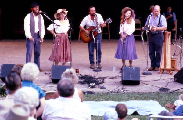 Burr Oak Ensemble performing - White Springs, Florida