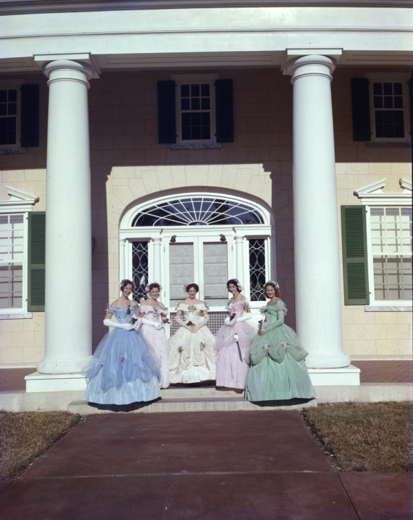 Women at the "Jeanie Ball" at the Stephen Foster Museum- White Springs, Florida