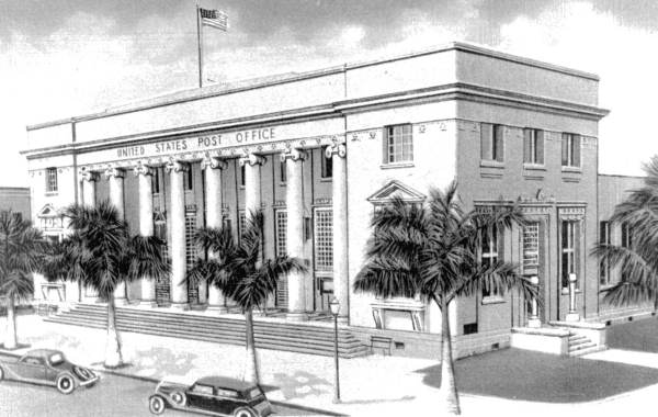 Post office - Fort Myers, Florida.