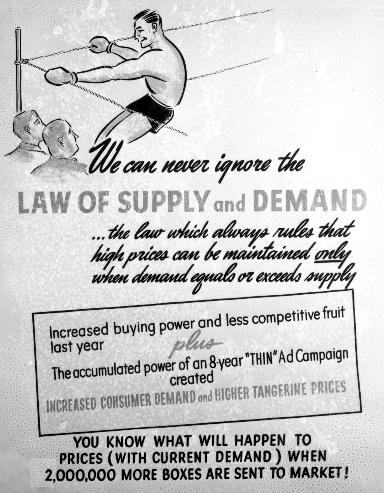 Florida Citrus Commission poster