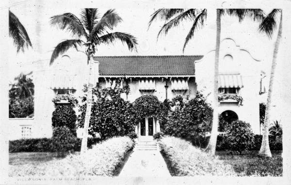 Villa Sonia in Palm Beach, Florida.