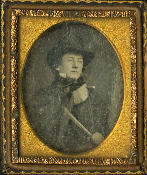 Portrait of an unidentified man from Tallahassee, Florida.