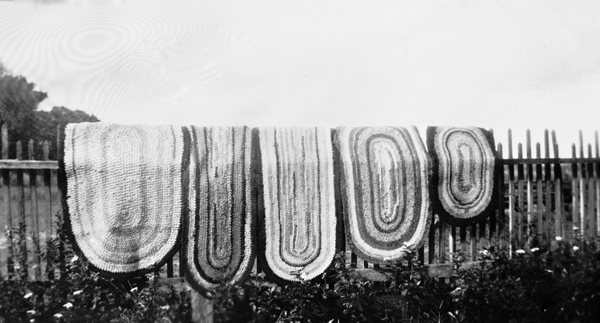 Rugs made by Jefferson County Home Demonstration Club members