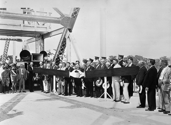 Dedication of Lake Monroe Bridge