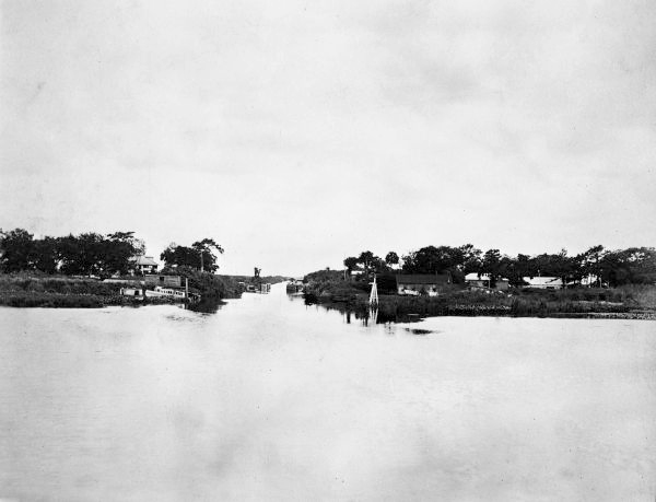West Palm Beach Canal lock number one - Canal Point, Florida
