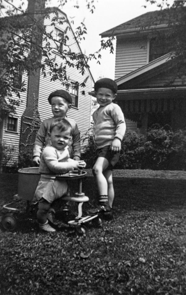 Two boys and a baby
