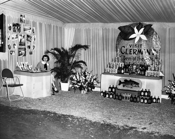 Lake County fair exhibition booth - Eustis, Florida