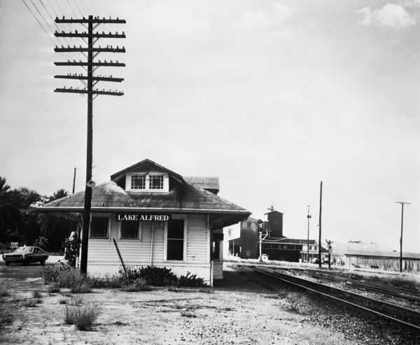Railroad depot - Lake Alfred, Florida.