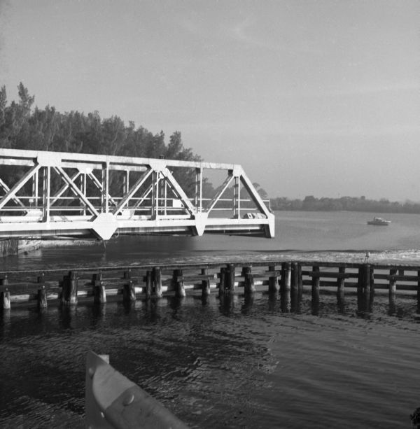 Blackburn Point Bridge over the Intracoastal Waterway - Sarasota County, Florida.