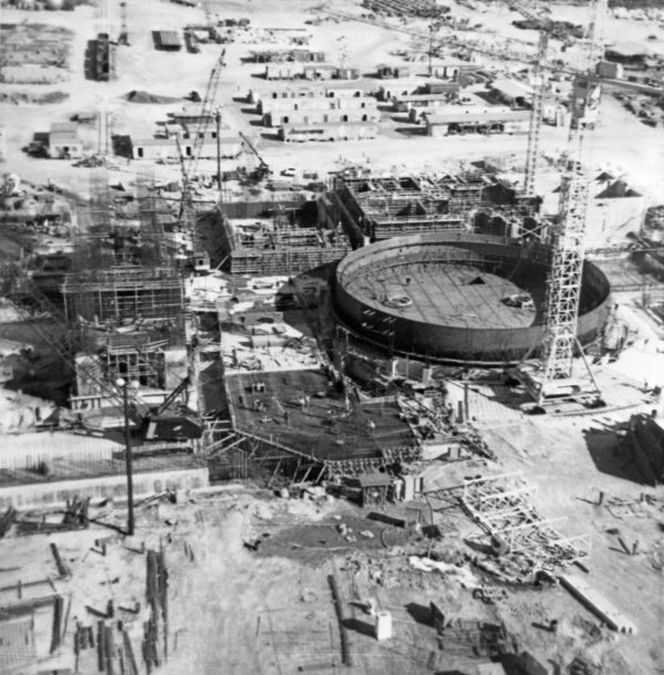 Florida Memory  Construction of Florida Power Corporation nuclear plant - Crystal  River, Florida