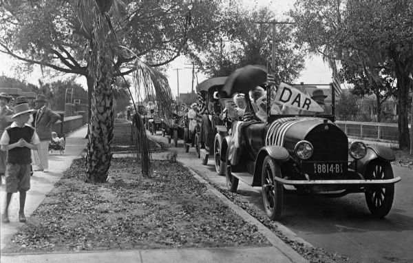 Parade celebrating Washington's Birthday - Eustis, Florida