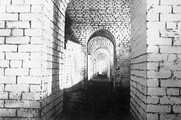 Inside the redoubt at Fort Barrancas - Pensacola, Florida.