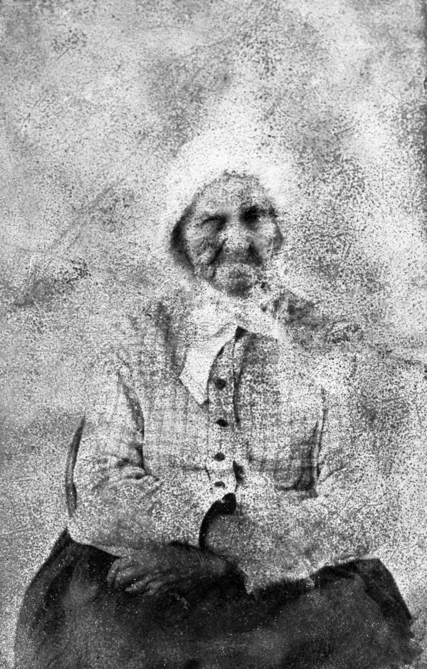 Unidentified elderly woman