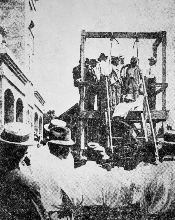 Hanging of Cain and Fortian Perry - Gainesville, Florida