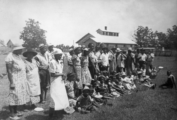 Annual picnic for tobacco workers and families - Hardaway, Florida